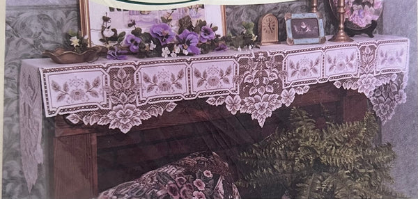 Mantle Scarf -Heirloom -White