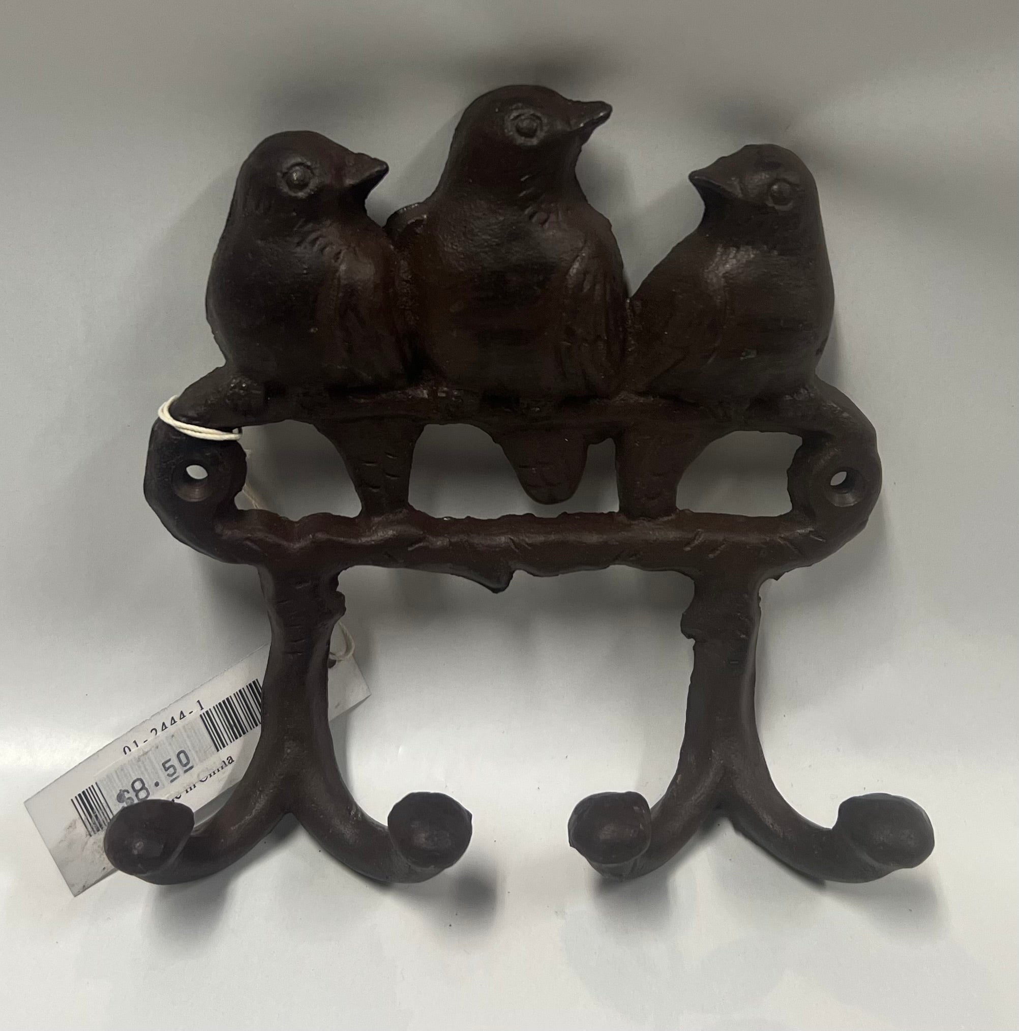 Cast Iron Bird Hooks