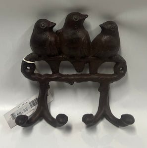 Cast Iron Bird Hooks
