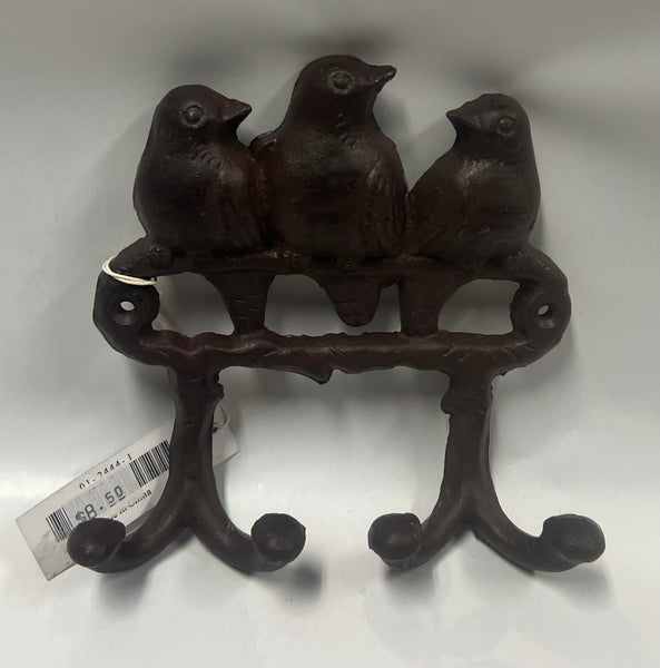 Cast Iron Bird Hooks