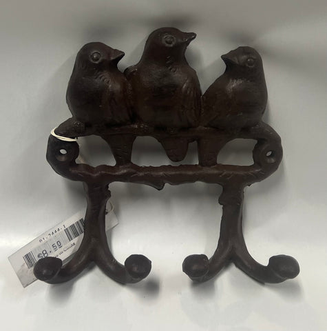 Cast Iron Bird Hooks
