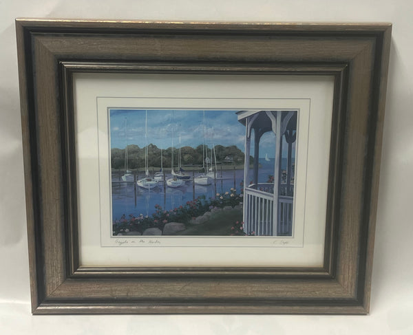 Gazebo On The Harbour Print