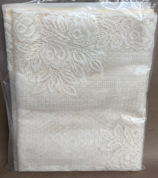 Mantle Scarf -Tea Rose - Ecru