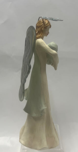 Angel with Baby Figurine