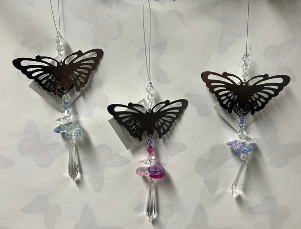 Metal  Butterfly Suncatcher