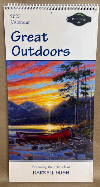 2027 Calendar Great Outdoors -Narrow Vertical
