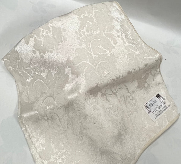 Cloth Napkin -Cream/Beige