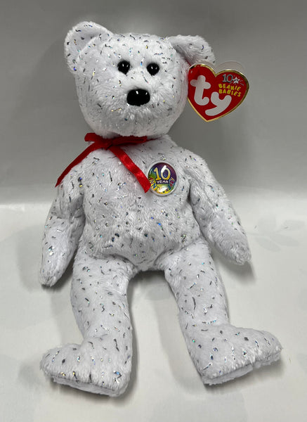 TY Beanie -Decade (White)