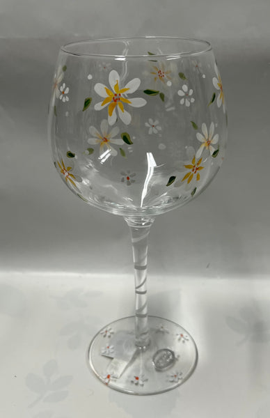 Daisy Wine glass