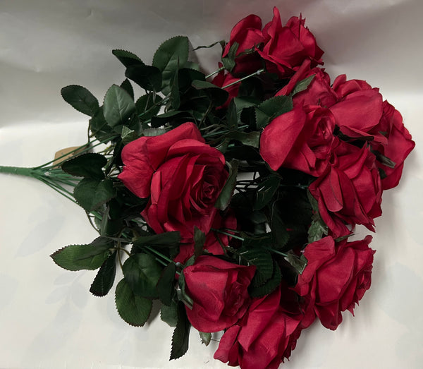 Grandiflora Rose Bush -Burgundy