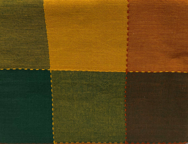 Table Cloth- Caribbean Check -Yellow/Fuchsia/ Green