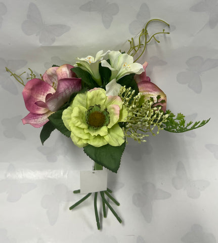 Freesia, Anemone and Orchids Bouquet