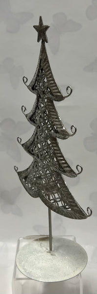 Silver Metal Tree