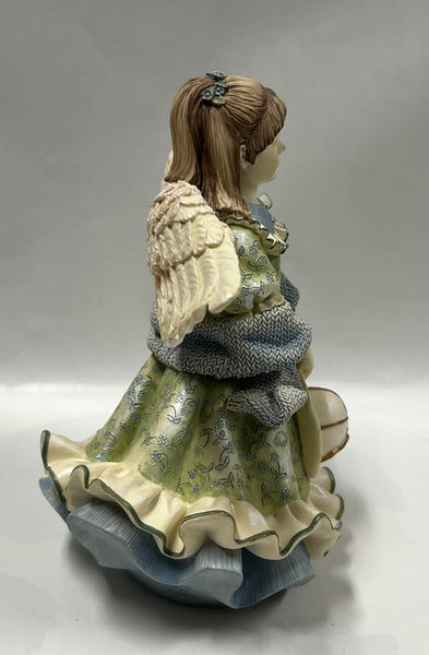 Betty Singer Collection -Angel Holding Fireman's Helmet