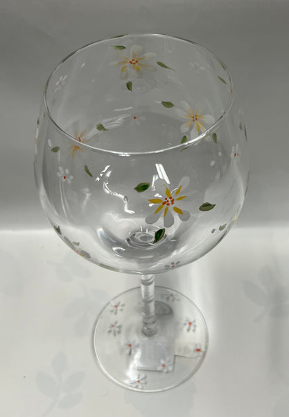 Daisy Wine glass
