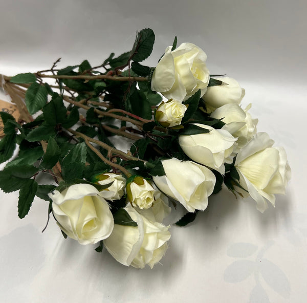 Rose Bud Bush -Cream