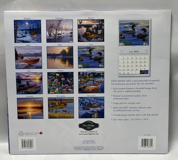 2026 Calendar -Great Outdoors