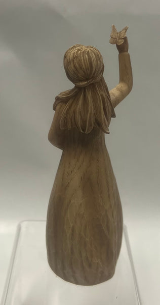 Girl With Butterfly -Family Tree -Betty Singer Collection