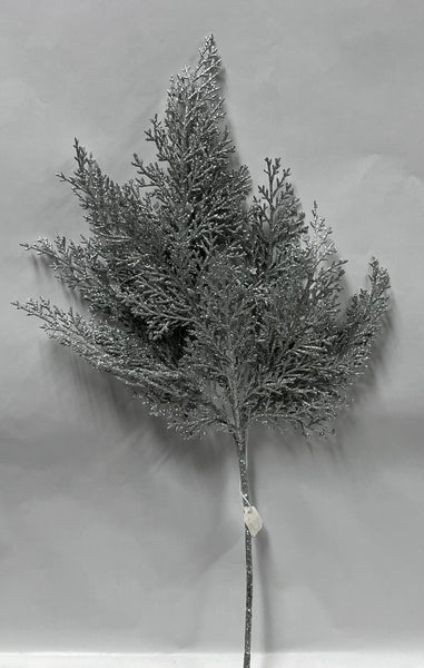 Glitter Cedar Pick - Silver