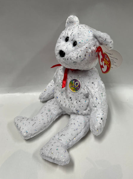 TY Beanie -Decade (White)