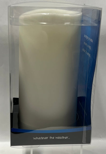 Rainlite Indoor/Outdoor LED Candle -7” (3”x7”)