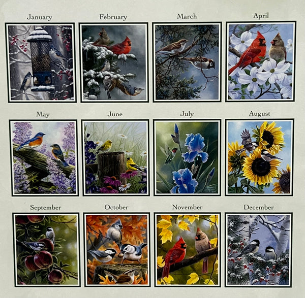 2026 Calendar Birds Of A Feather -Narrow Vertical