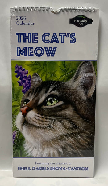 2026 Calendar The Cat's Meow -Narrow Vertical