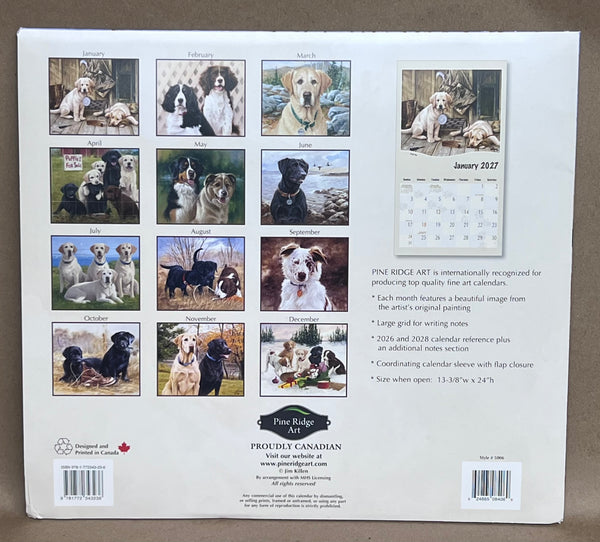 2027 Calendar -Must Love Dogs