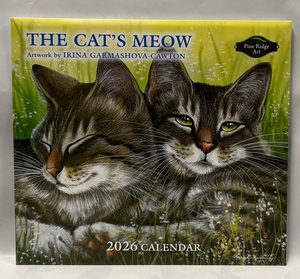 2026 Calendar -The Cat’s Meow