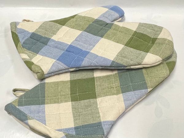 Oven Mitts - Malbourne Check