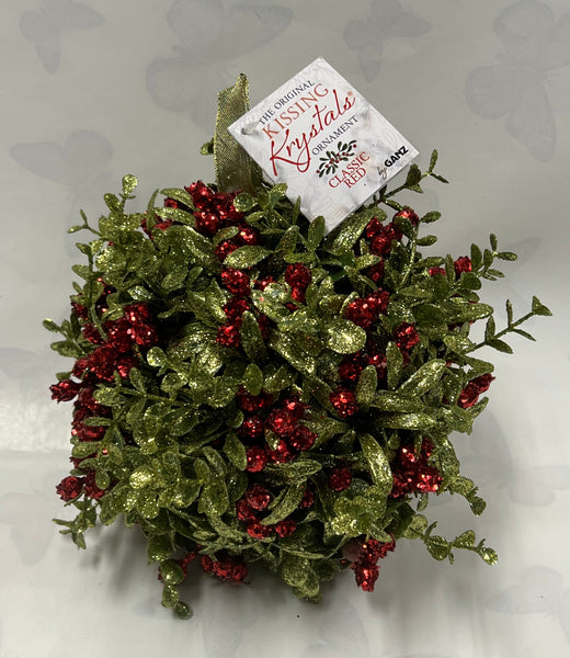 Classic Red - Mistletoe Ball -Large