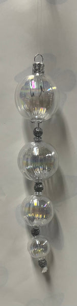 Iridescent Glass Ornament