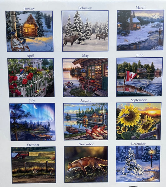 2027 Calendar -Great Outdoors