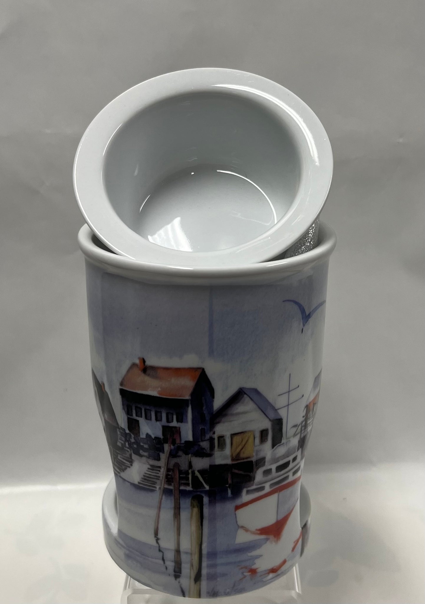 Butter Warmer -Village By The Sea