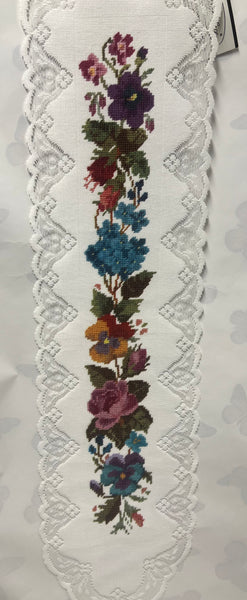 Petal Lace Bell Pull -Lace Wall Hanging