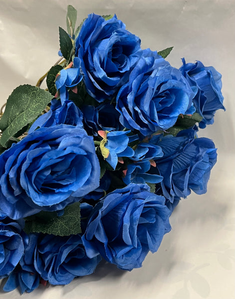 Rose Bush -Royal Blue