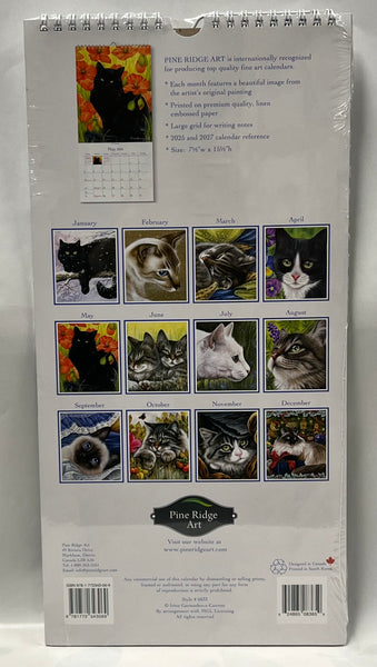 2026 Calendar The Cat's Meow -Narrow Vertical
