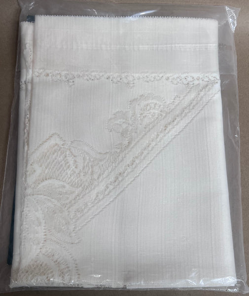 Heirloom - 60”x22” Insert Valance -Ecru