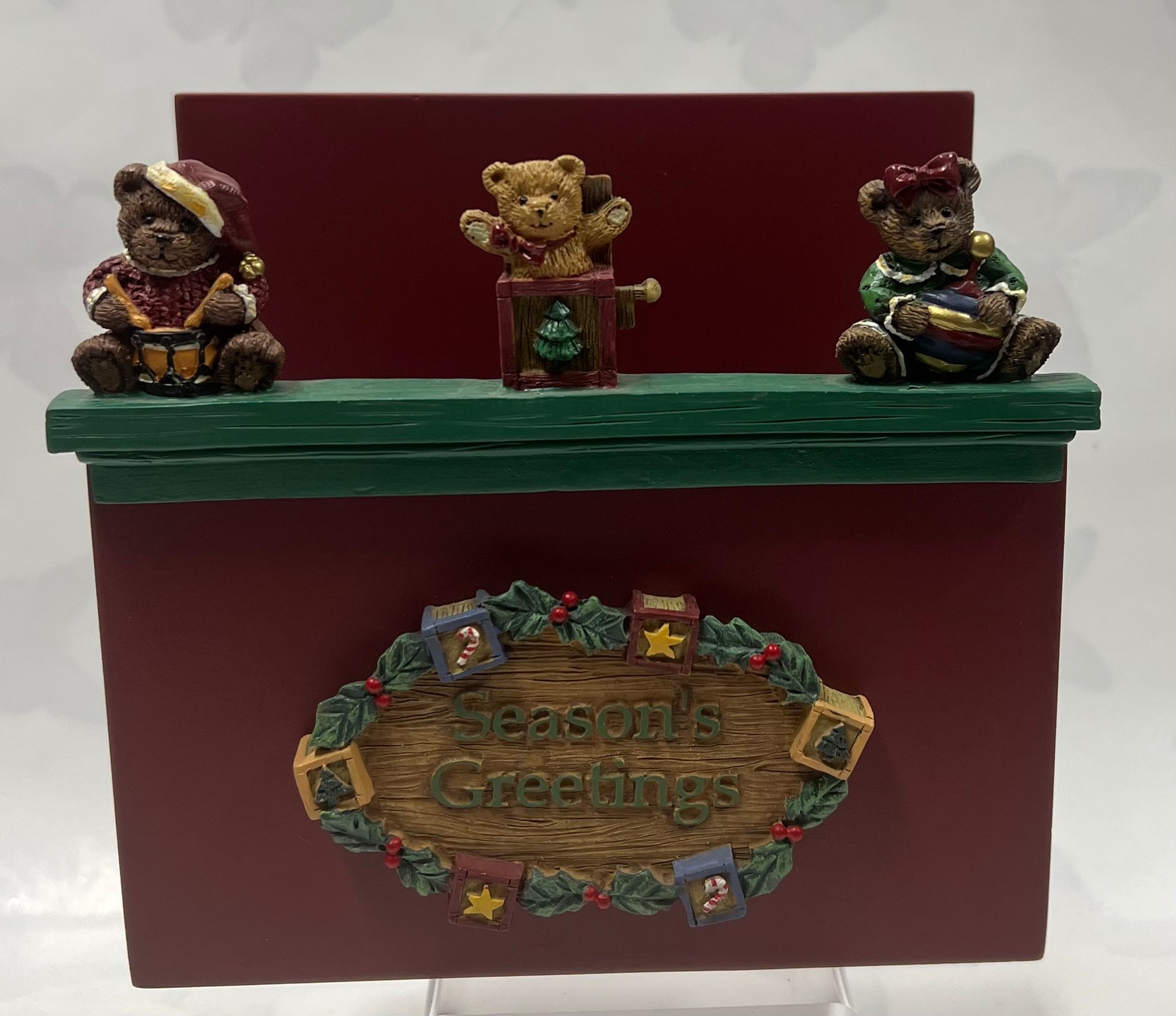 Season Greetings napkin holder