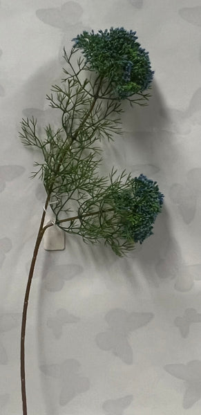 Mini Flower With Dill Leaf Spray