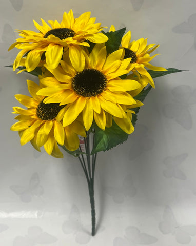 Small Sunflower Bush -Yellow