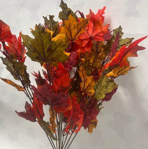 Fall Leaves Bush