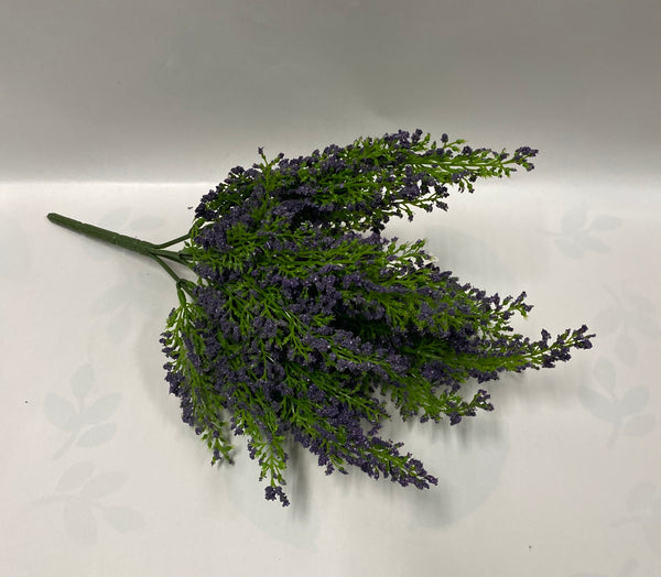 Mini Artificial Heather Bush -Lavender