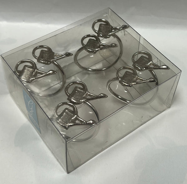 Metal Napkin Rings -Watering Cans