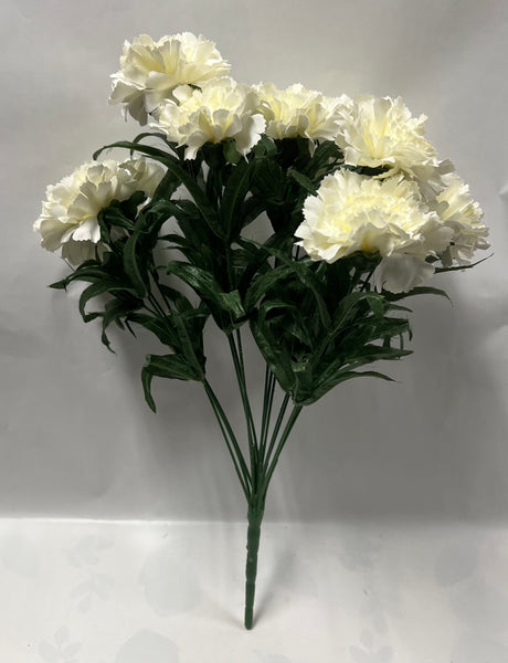 Carnation Bush -White (Off White)