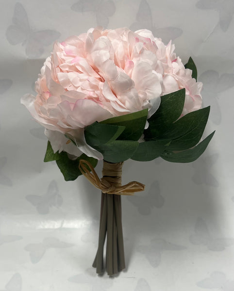 Peony Bouquet -Blush Pink
