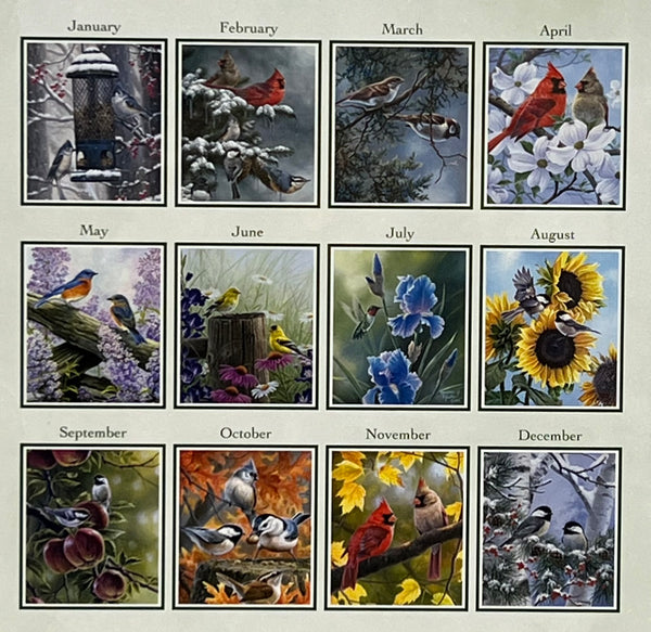 2026 Calendar Birds Of A Feather -Narrow Vertical