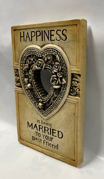 Wall Plaque -Happiness