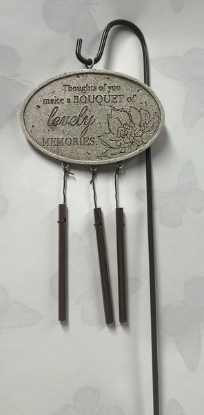 Small Memorial Chime -Thoughts Of You