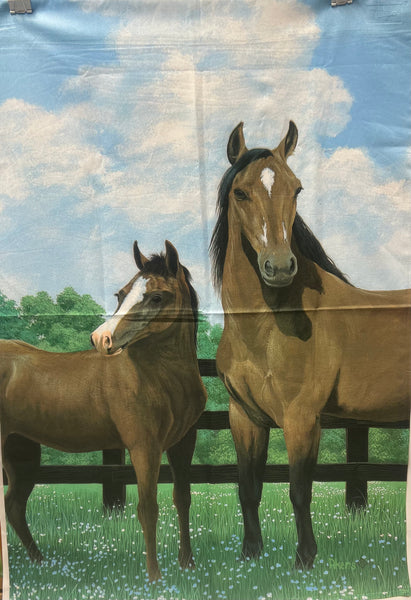 Horses -Large Flag